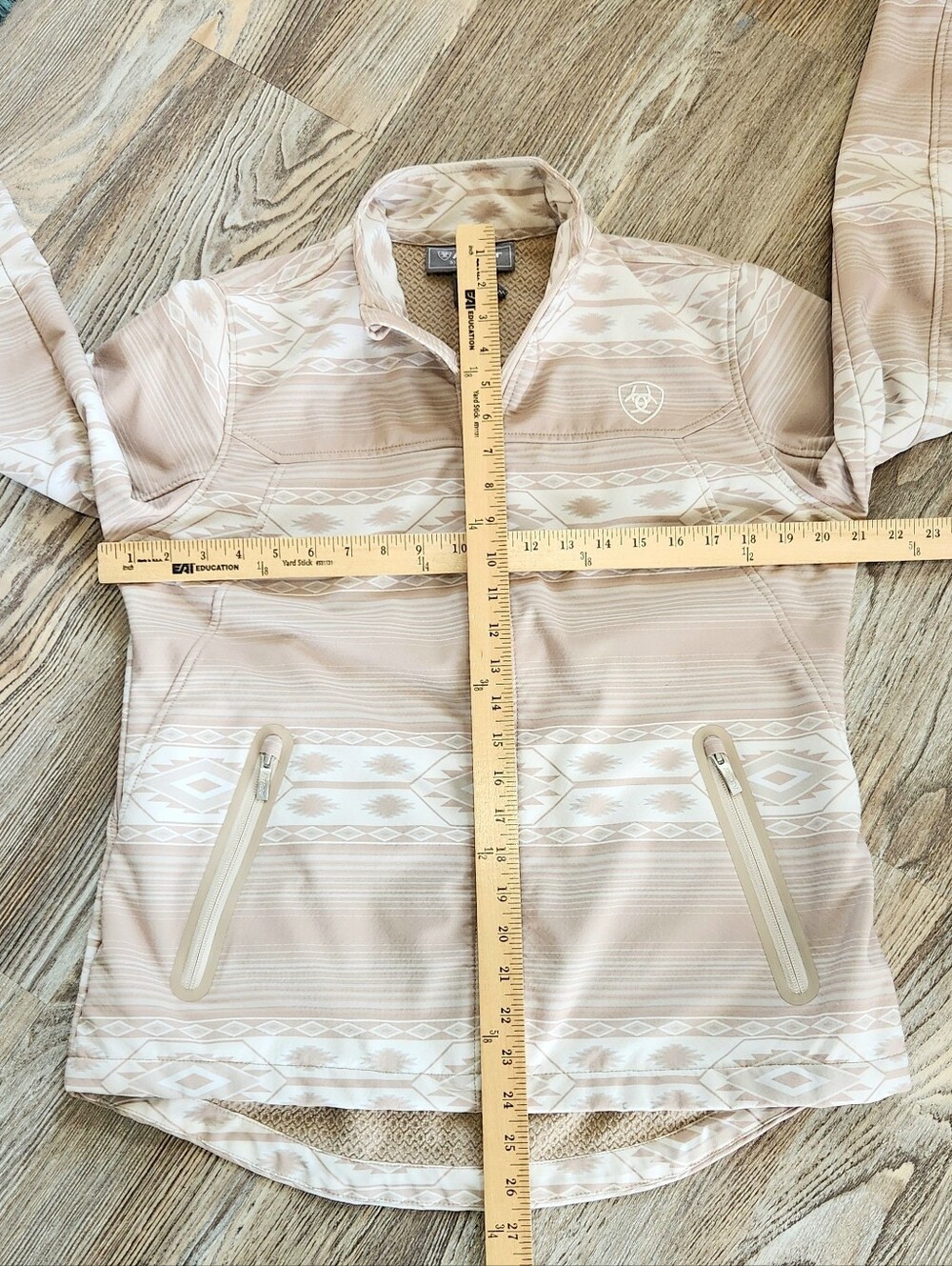 Ariat Tek New Team Southwestern Softshell Jacket Womens L Sahara Western Aztec - Picture 16 of 16